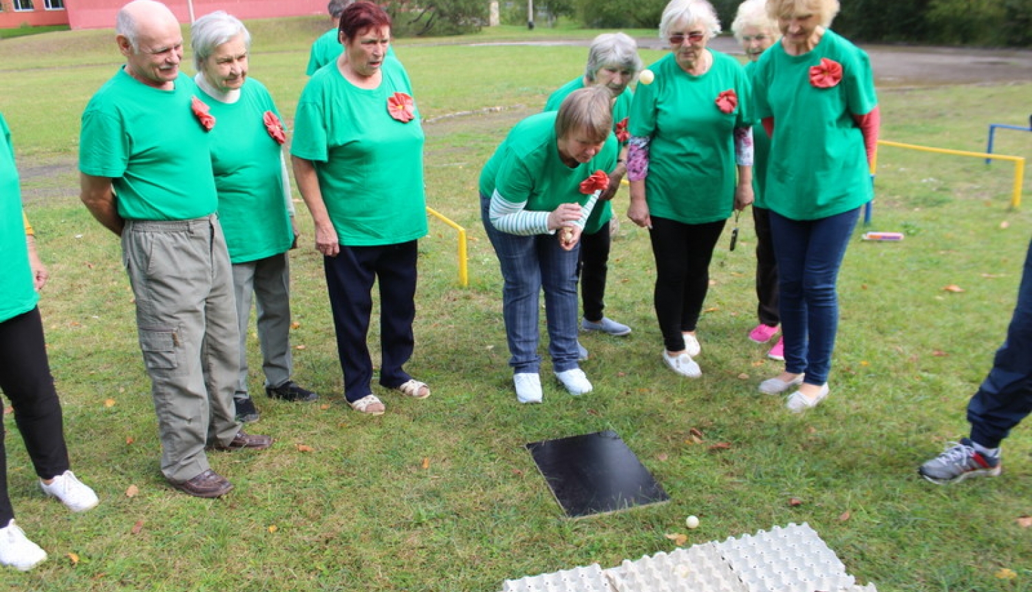 Suntažos notikuši novada senioru sporta svētki