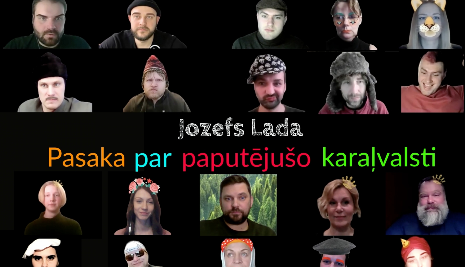 Ogres teātrī virtuāls jauniestudējums