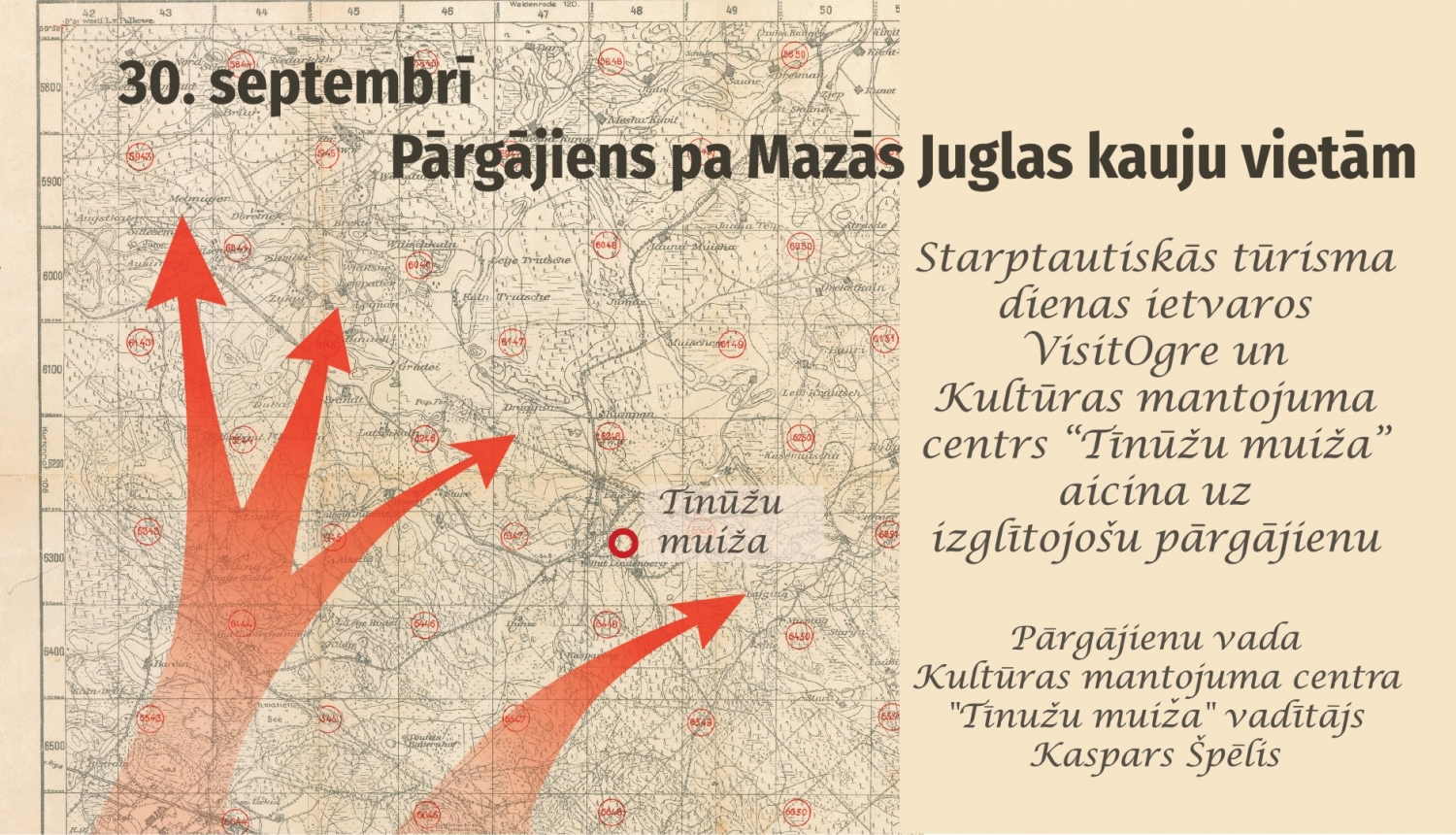 Pārgājiens pa 1917. gada Mazās Juglas kauju vietām