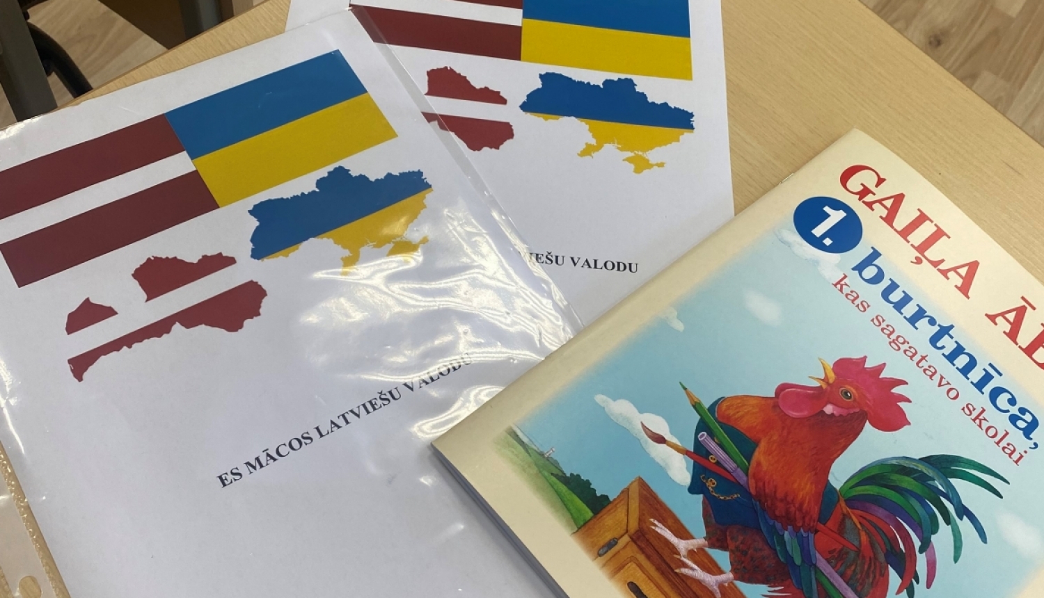 Ogrē ukraiņu skolēni apgūst latviešu valodu