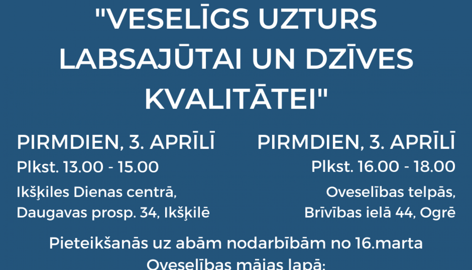 Veseligs uzturs nodarbiba 03042023