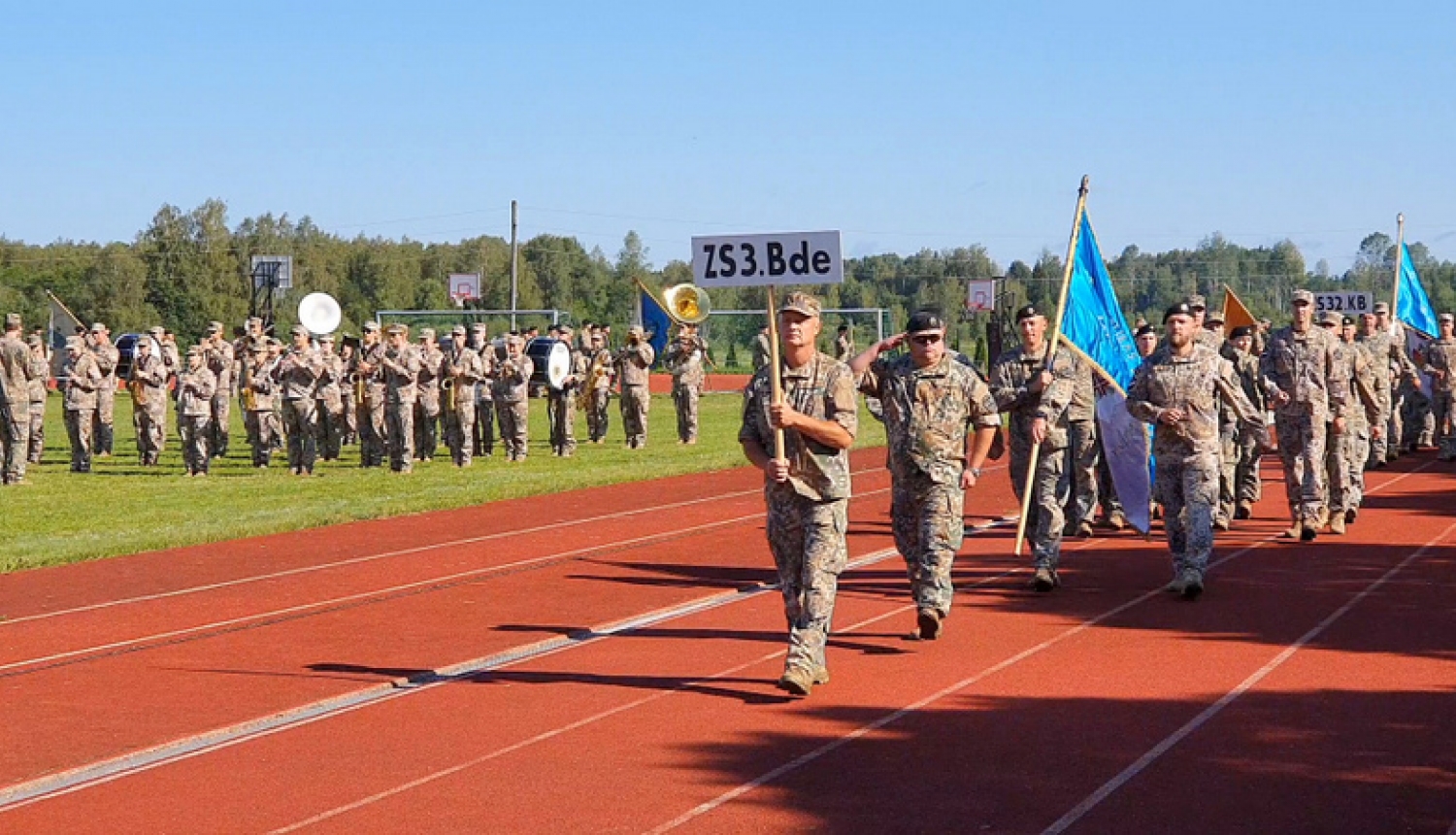 Madlienā notikušas Zemessardzes vasaras sporta spēles