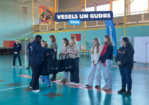 Ogres novada jaunieši 2026. gada 2. aprīlī piedalās Oveselība organizētajā Pasaules veselības dienai veltītā veselības izglītības pasākumā “Vesels un gudrs 2026”